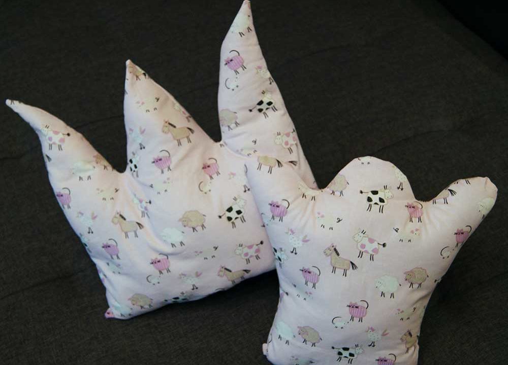 Kronen Kissen nähen